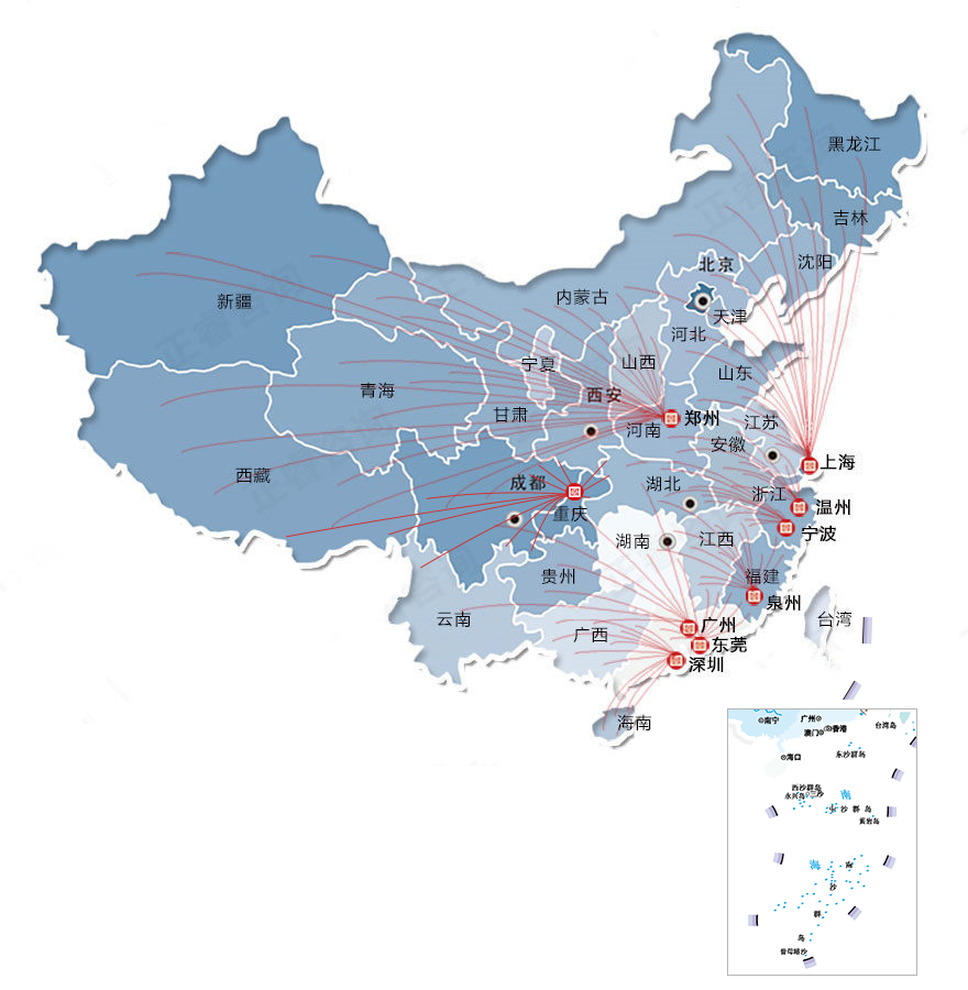 加拿大PC咨询集团地图分布